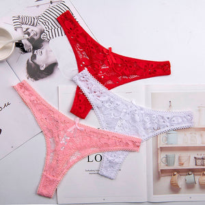 Cotton Sheer Low Rise Thongs