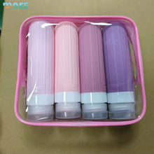 SeeMore Silicone Leakproof Portable Container Travel Toiletry Kit