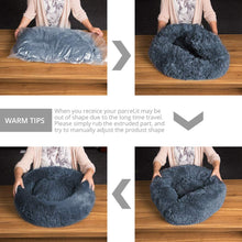 Comfortable Donut Shape Ultra Soft Washable Cushioned Bed