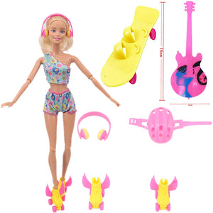 30 Different High Heel Shoes Boots For 11.8" Dolls