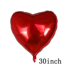 Love Heart Bear Foil Balloons