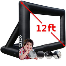 Outdoor Giant Inflatable Blow Up Home Theater Projection Screen With Blower & Accessories