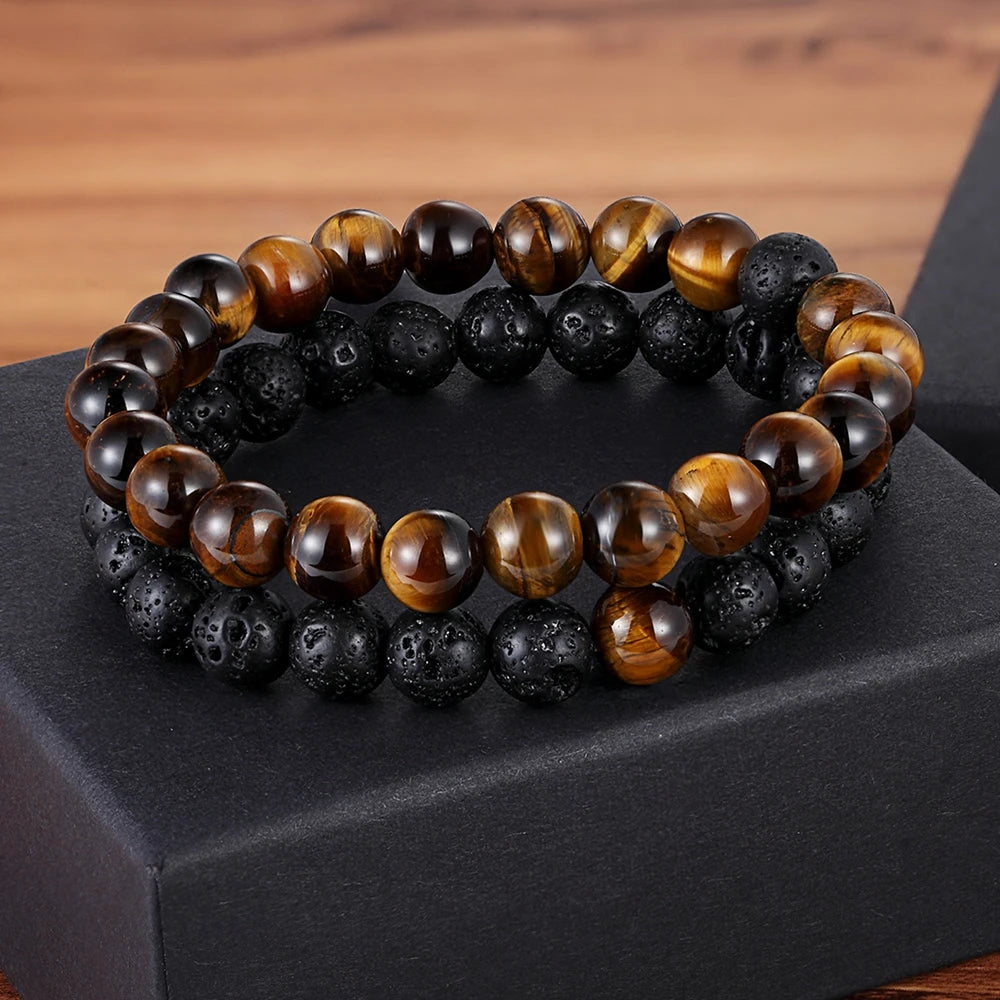 Multi-color Combination Beaded Bracelets