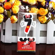 Happy Birthday Number Decorative Candles