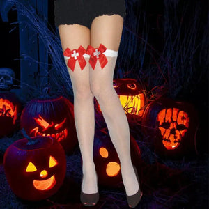 Gothic 3D Skeleton Blood Socks & Stockings