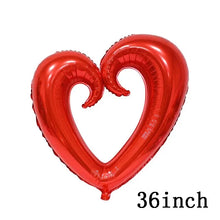 Love Heart Bear Foil Balloons