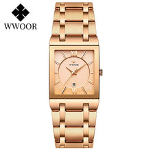 Square Face Roman Numeral Dial Ladies Watch