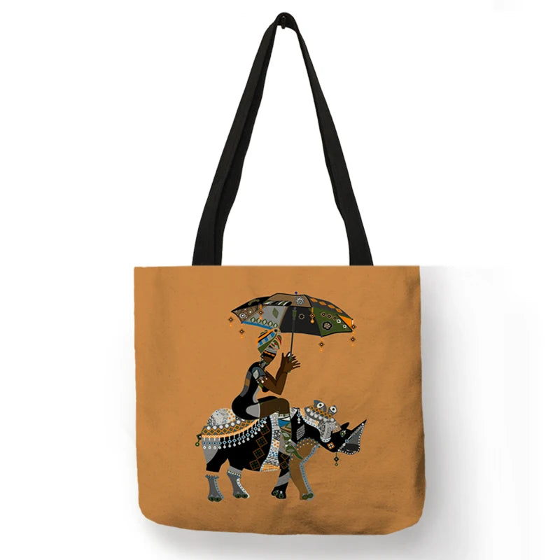 Designer Print Handbag