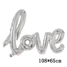 Love Heart Bear Foil Balloons