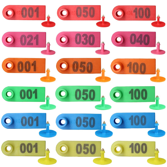 20PCS Plastic Livestock Animal Markers