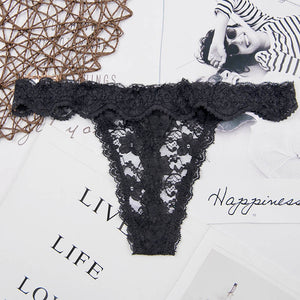 Cotton Sheer Low Rise Thongs