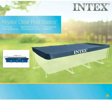 INTEX 28039 Rectangular 460x226cm 15.1x7.5FT  Steel Swimming Pool Cover