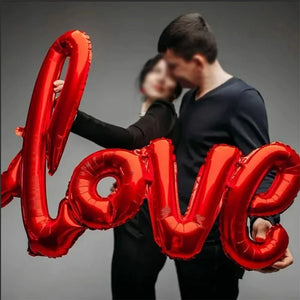 Love Heart Bear Foil Balloons