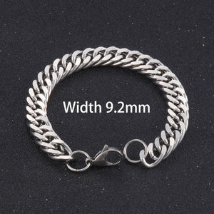 Stainless Steel Cuban Bracelet