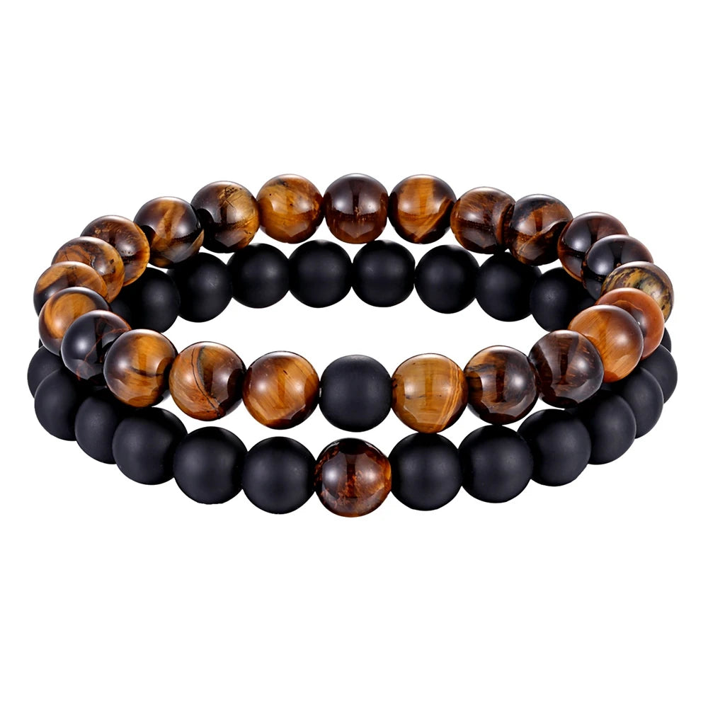 Multi-color Combination Beaded Bracelets
