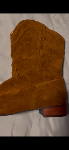 Brown Suede Sz 9.5 Women's Cowboy Boots