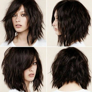 Colorful Short Straight Hair Wig