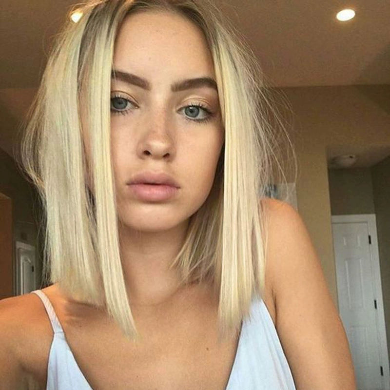 Colorful Short Straight Hair Wig