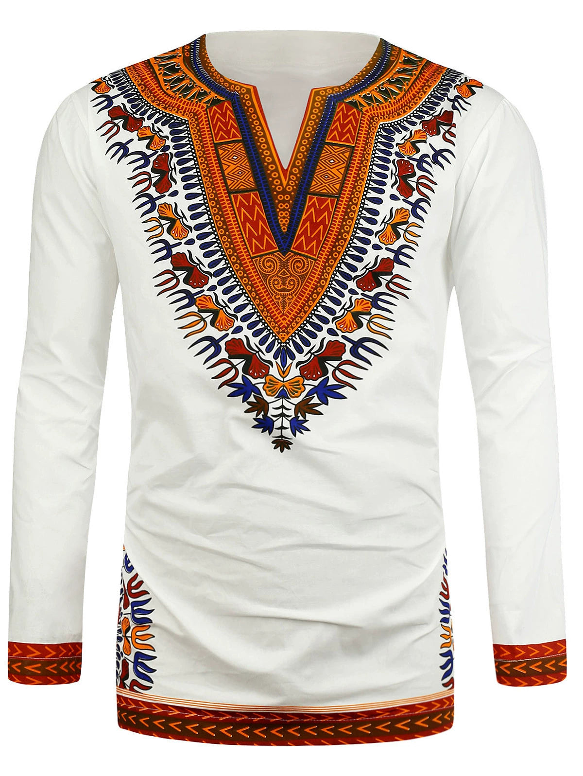 Colorful Print National Style  Dashiki