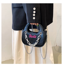 Chain Accented Textured Bag