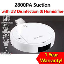 Automatic Cordless Smart Robot Vacuum Cleaner Humidifier