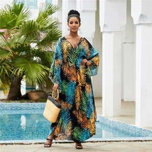 Photography Print Beach Blouse Beach Cover-up