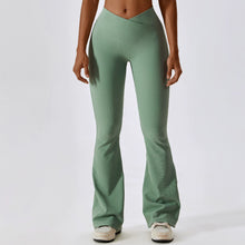 High Waist Bell-Bottom Quick-Drying Athletic Pants