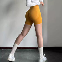 Hip Raise High Waist Belly Contracting Running Training Shorts