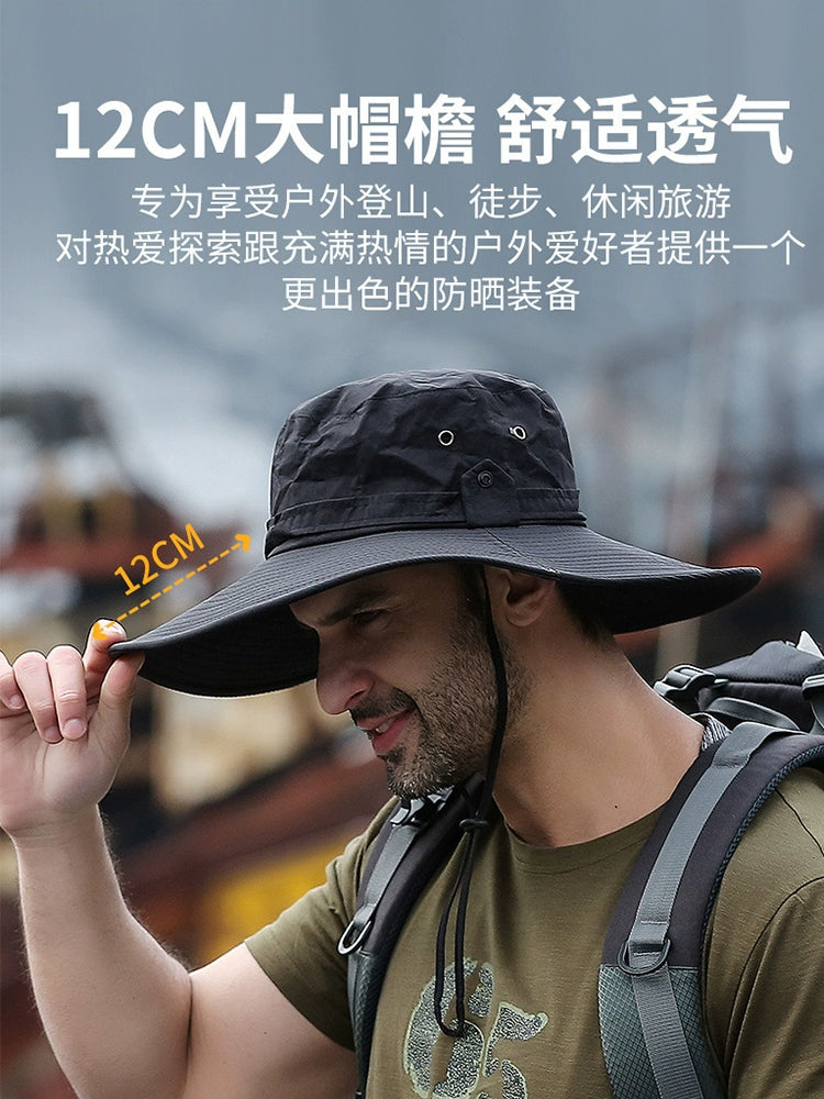 Sun-Proof Outdoor UV Protection Big Brim Hat