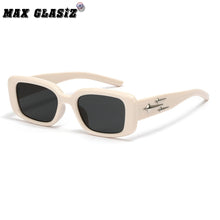 Retro Pentagram Narrow Frame Sunglasses