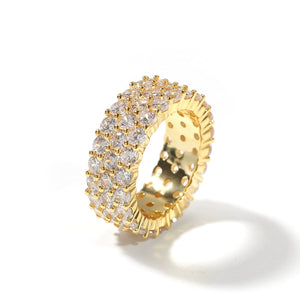 Trendy Round Cuban Ring