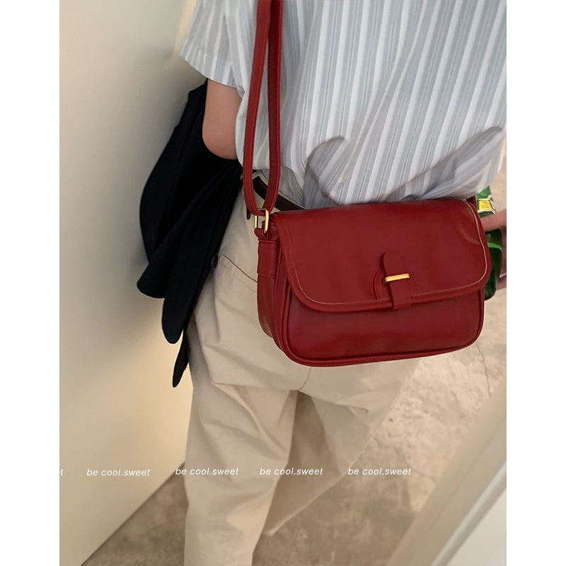 Maillard Retro One-Shoulder Crossbody Bag