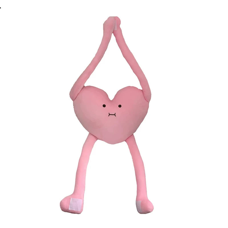 Cute Funny Long Leg Heart Pillow