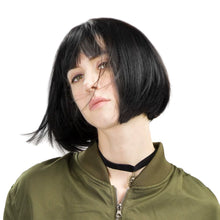 Colorful Short Straight Hair Wig