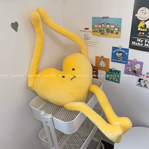 Cute Funny Long Leg Heart Pillow