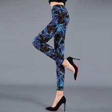 Black and White Rhombus Print Leggings