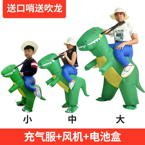 Inflatable Tyrannosaurus Costume