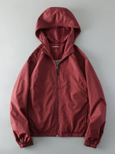 Soft Shell Waterproof Windproof Retro Sports Windbreaker
