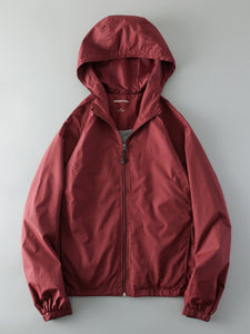Soft Shell Waterproof Windproof Retro Sports Windbreaker
