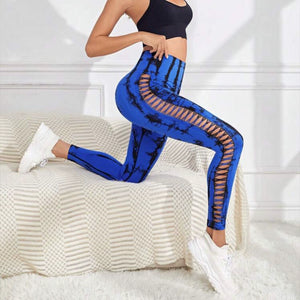 Cutout Hip Raise High Waist Leggings