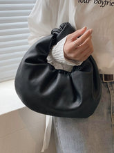 Niche Design Unique Pleat Solid All-Match Handbag