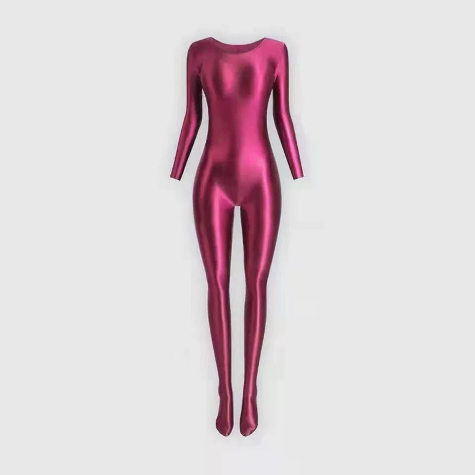 Glossy bodysuit