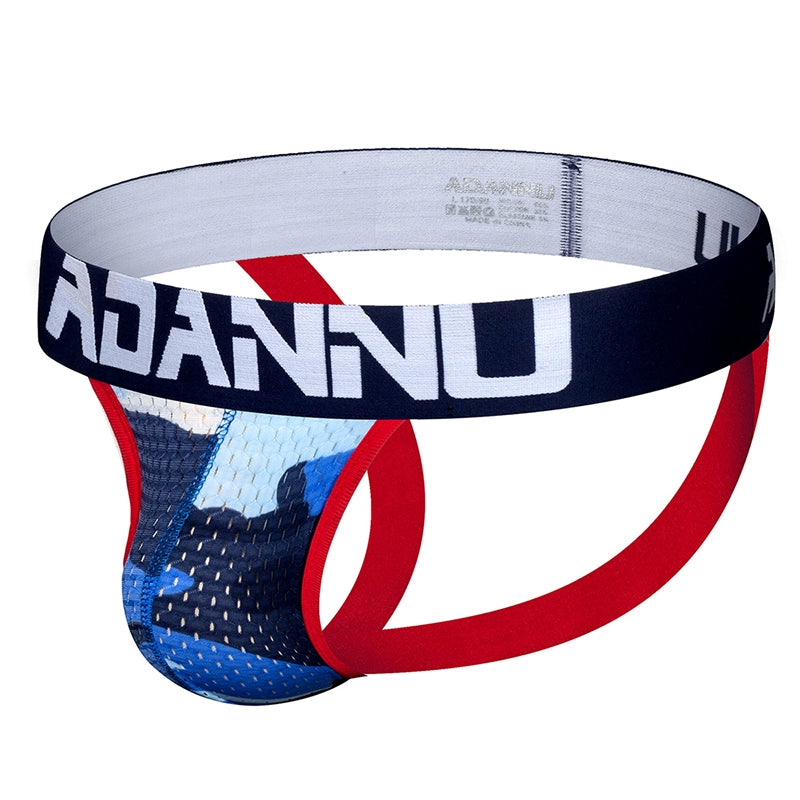 Camouflage Low-Waist Jock Strap
