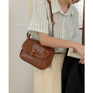 Maillard Retro One-Shoulder Crossbody Bag