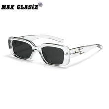 Retro Pentagram Narrow Frame Sunglasses