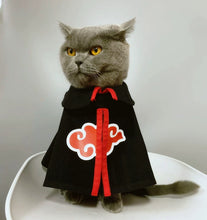 Naruto Organization Cat Red Cloud Cloak