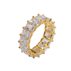 Trendy Round Cuban Ring