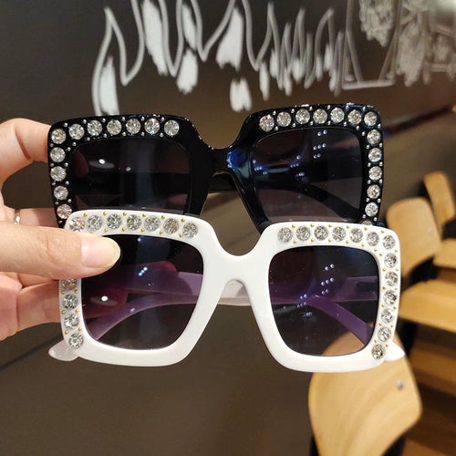 Diamond Catwalk Show Personality Sunglasses