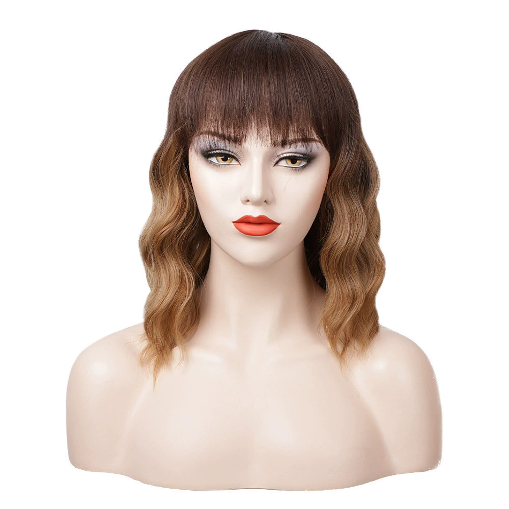 Colorful Short Straight Hair Wig