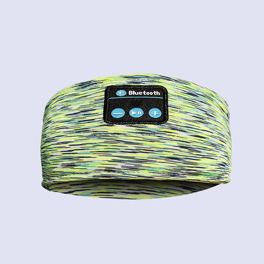Bluetooth Thin Soft Elastic Comfortable Wireless Headband  Headset